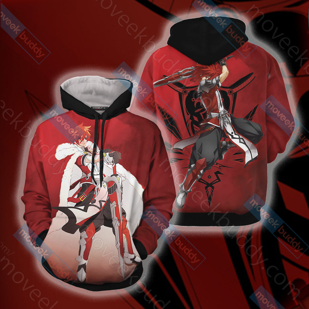Elsword Lord Knight Unisex 3D T-shirt Hoodie S