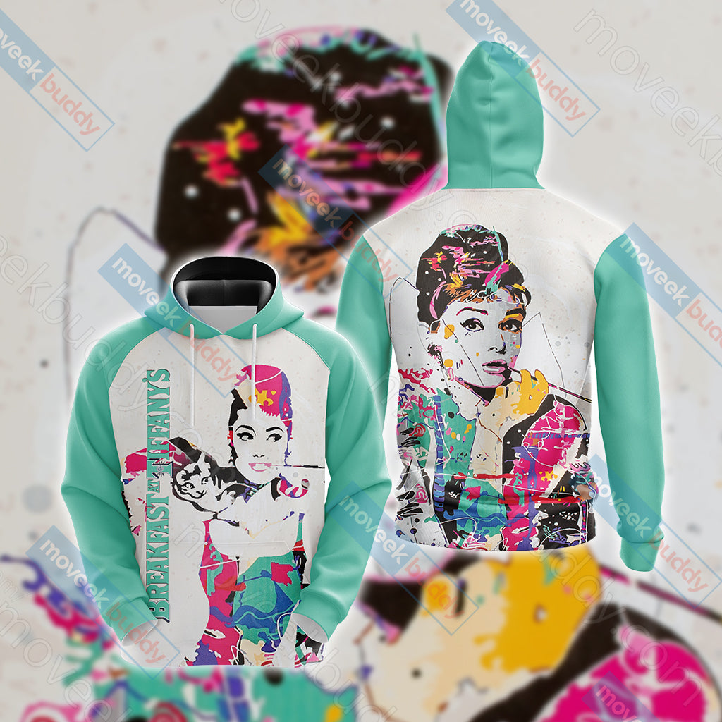 Breakfast at Tiffany's (film) Unisex 3D T-shirt Hoodie S