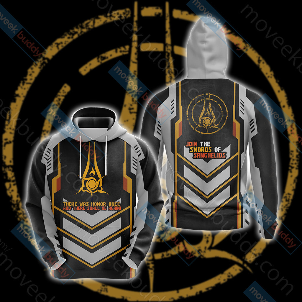 Halo - Swords of Sanghelios Unisex 3D T-shirt Hoodie S