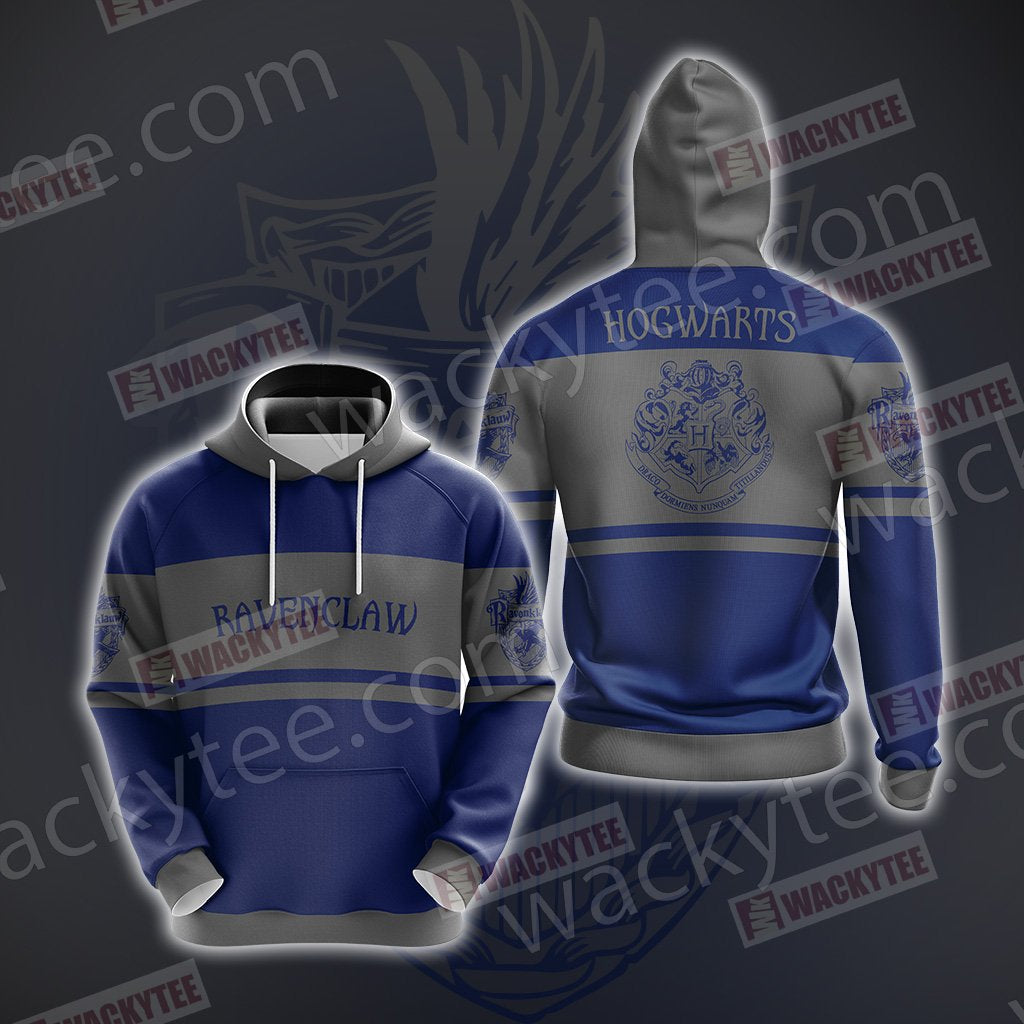 Harry Potter - Ravenclaw House Wacky New Style Unisex 3D T-shirt Hoodie S