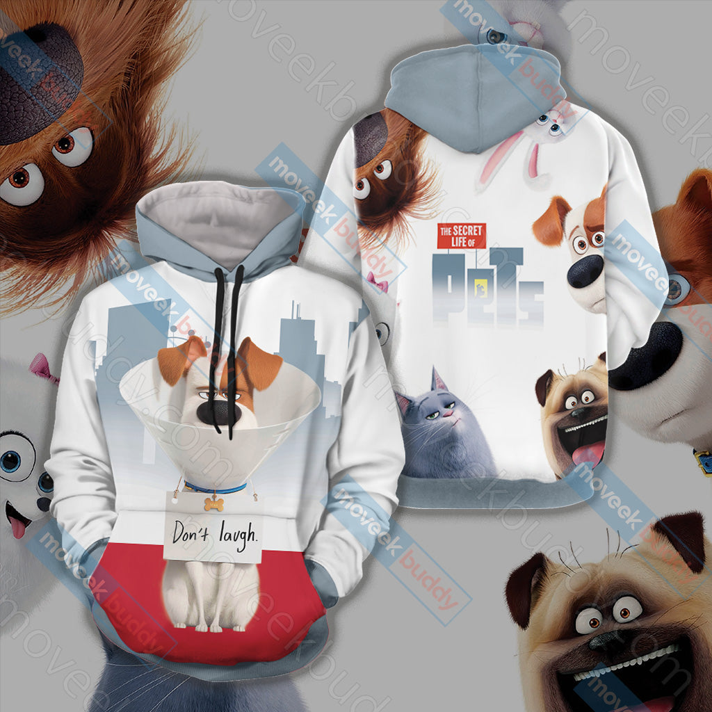 The Secret Life Of Pets Unisex 3D T-shirt Hoodie S
