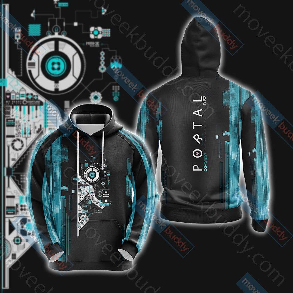 Portal New Unisex 3D T-shirt Hoodie S