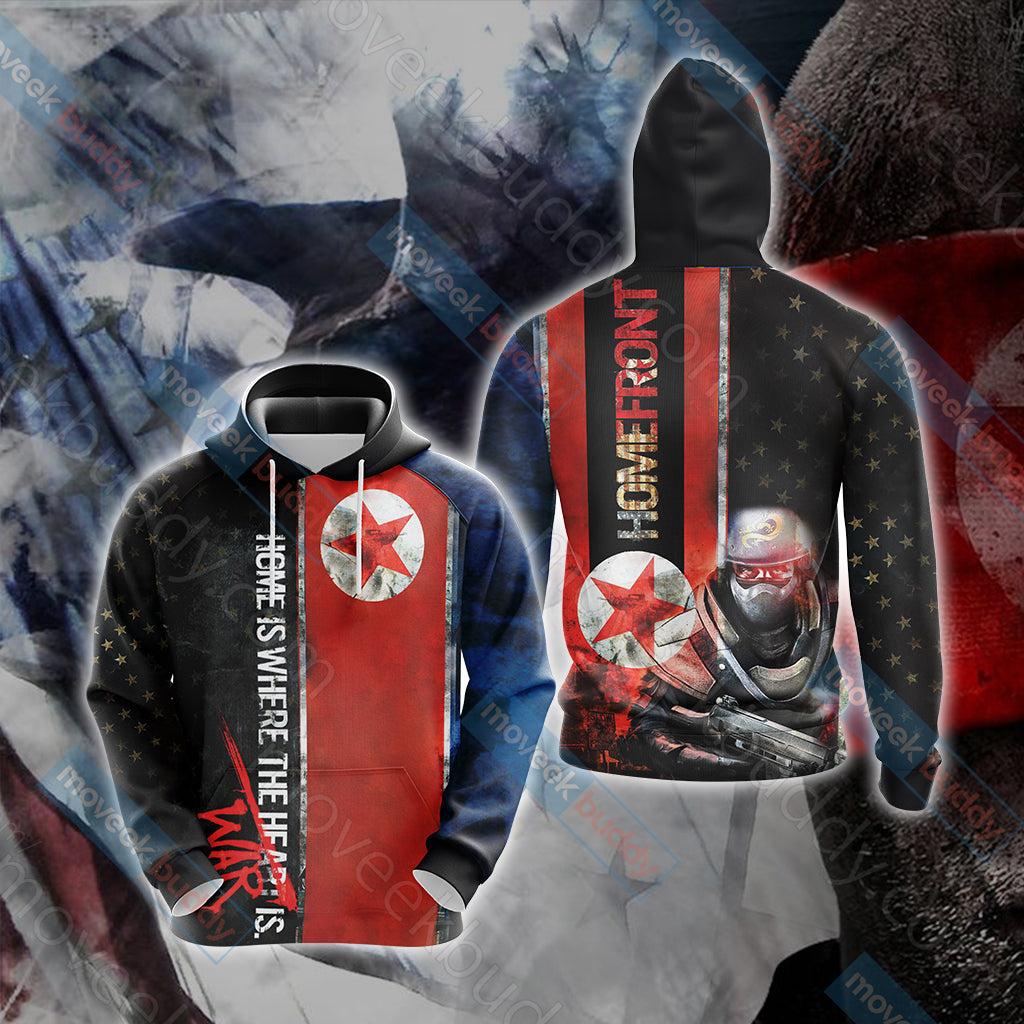 Homefront (video game) Unisex 3D T-shirt Hoodie S