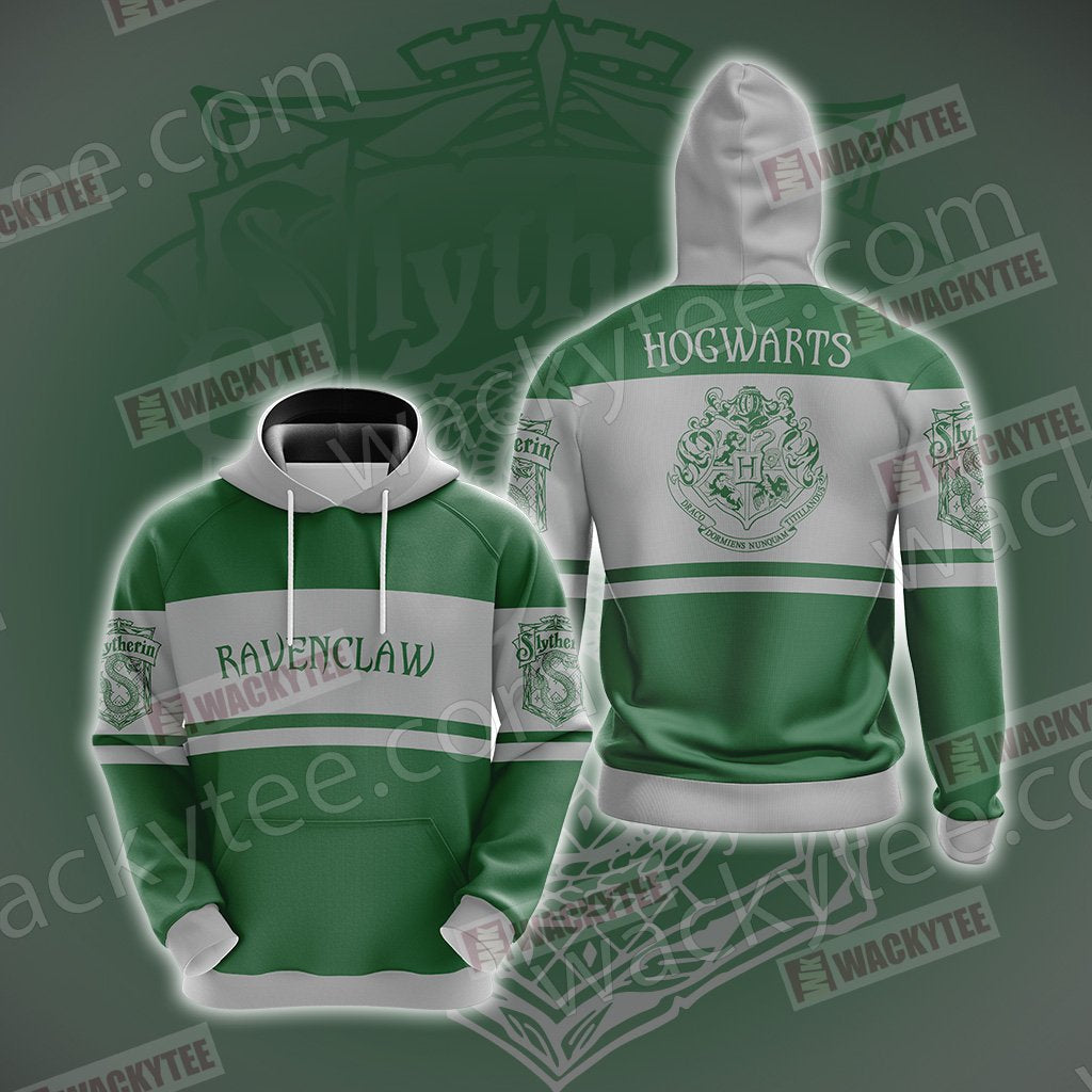 Harry Potter - Slytherin House Wacky New Style Unisex 3D T-shirt Hoodie S
