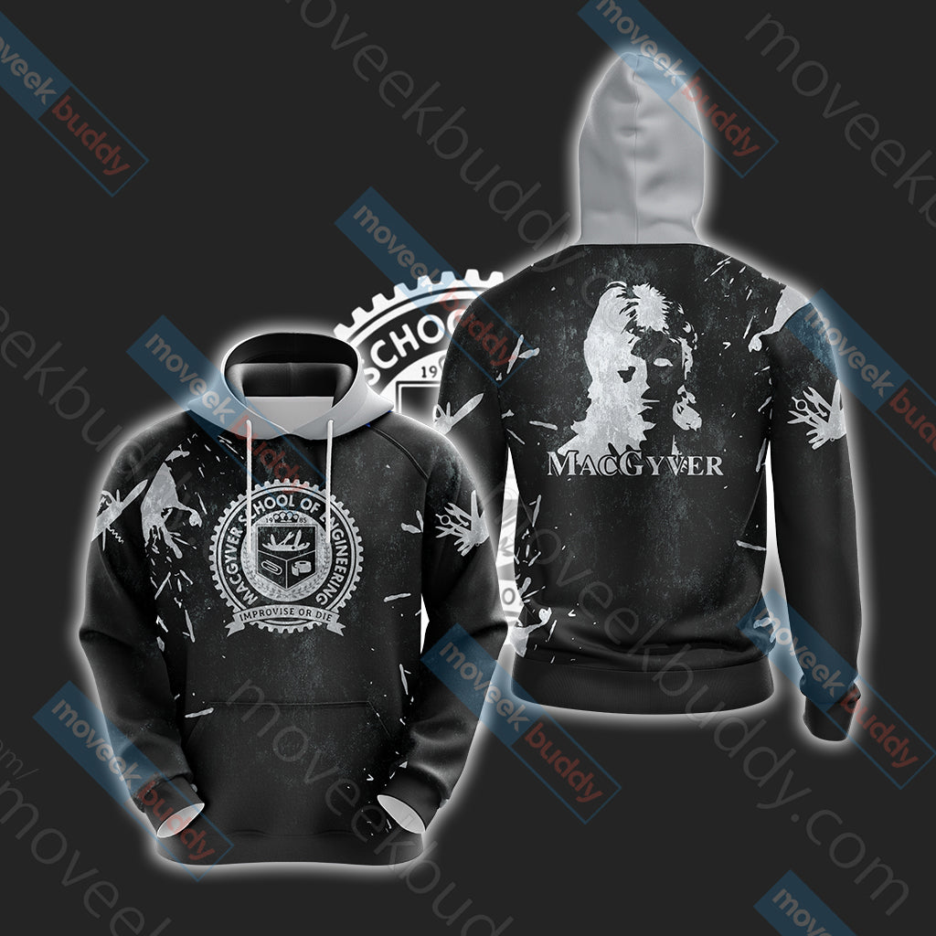 MacGyver Unisex 3D T-shirt Hoodie S