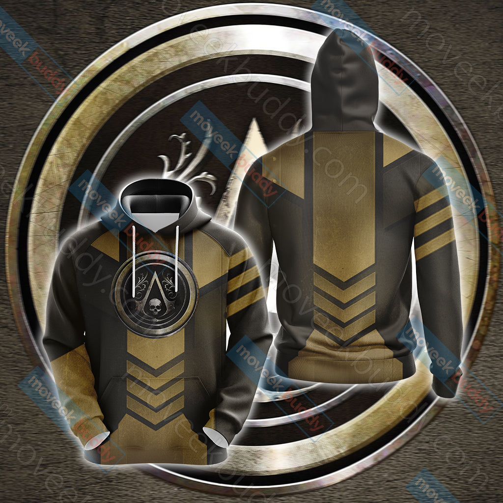 Assassin's Creed Black Flag Unisex 3D T-shirt Hoodie S