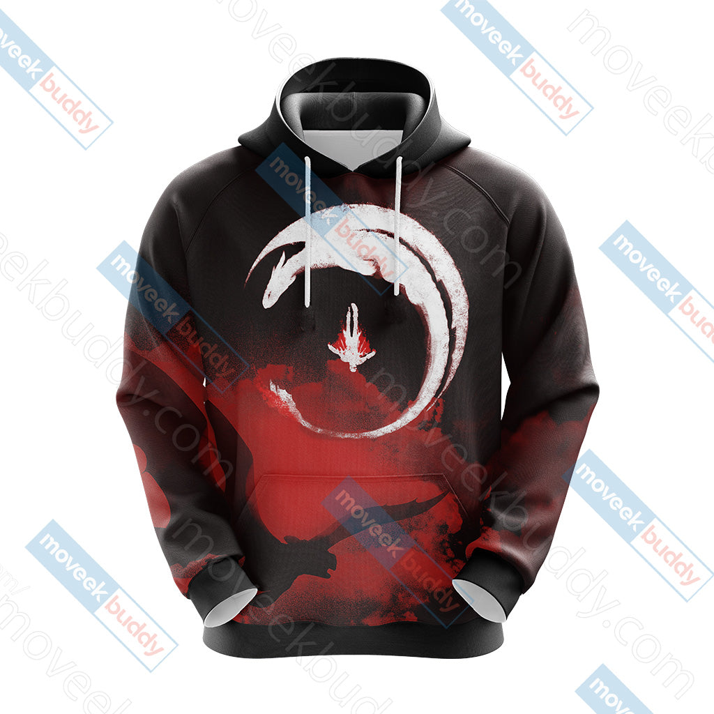 How To Train Your Dragon - Hiccup and Toothless Unisex 3D T-shirt