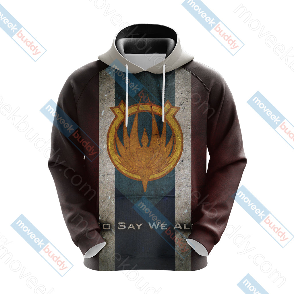 Battlestar Galactica New Version Unisex 3D T-shirt