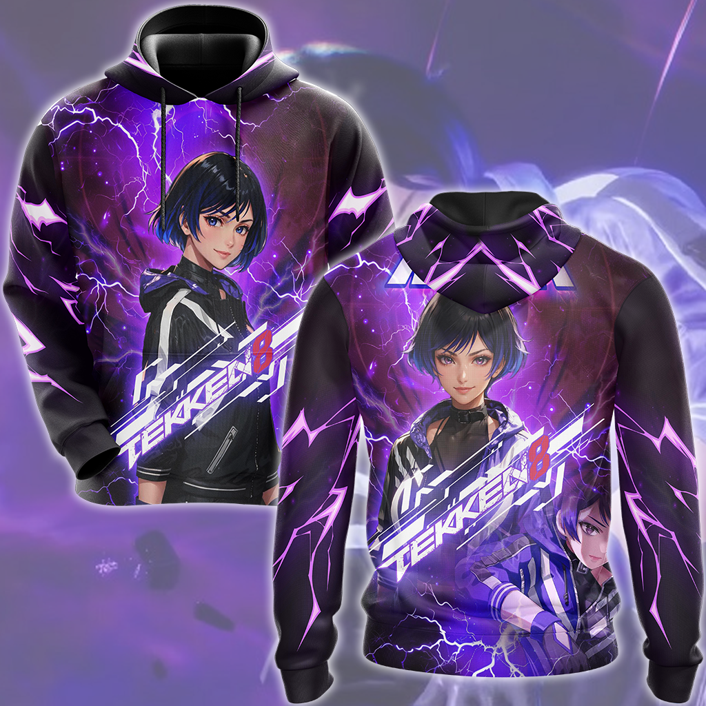 Tekken 8 Reina Video Game All Over Printed T-shirt Tank Top Zip Hoodie Pullover Hoodie Hawaiian Shirt Beach Shorts Joggers Hoodie S