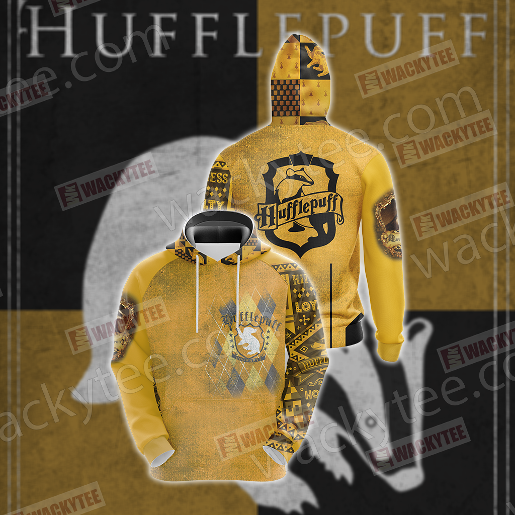 Harry Potter - Hufflepuff House Unisex 3D T-shirt Hoodie S