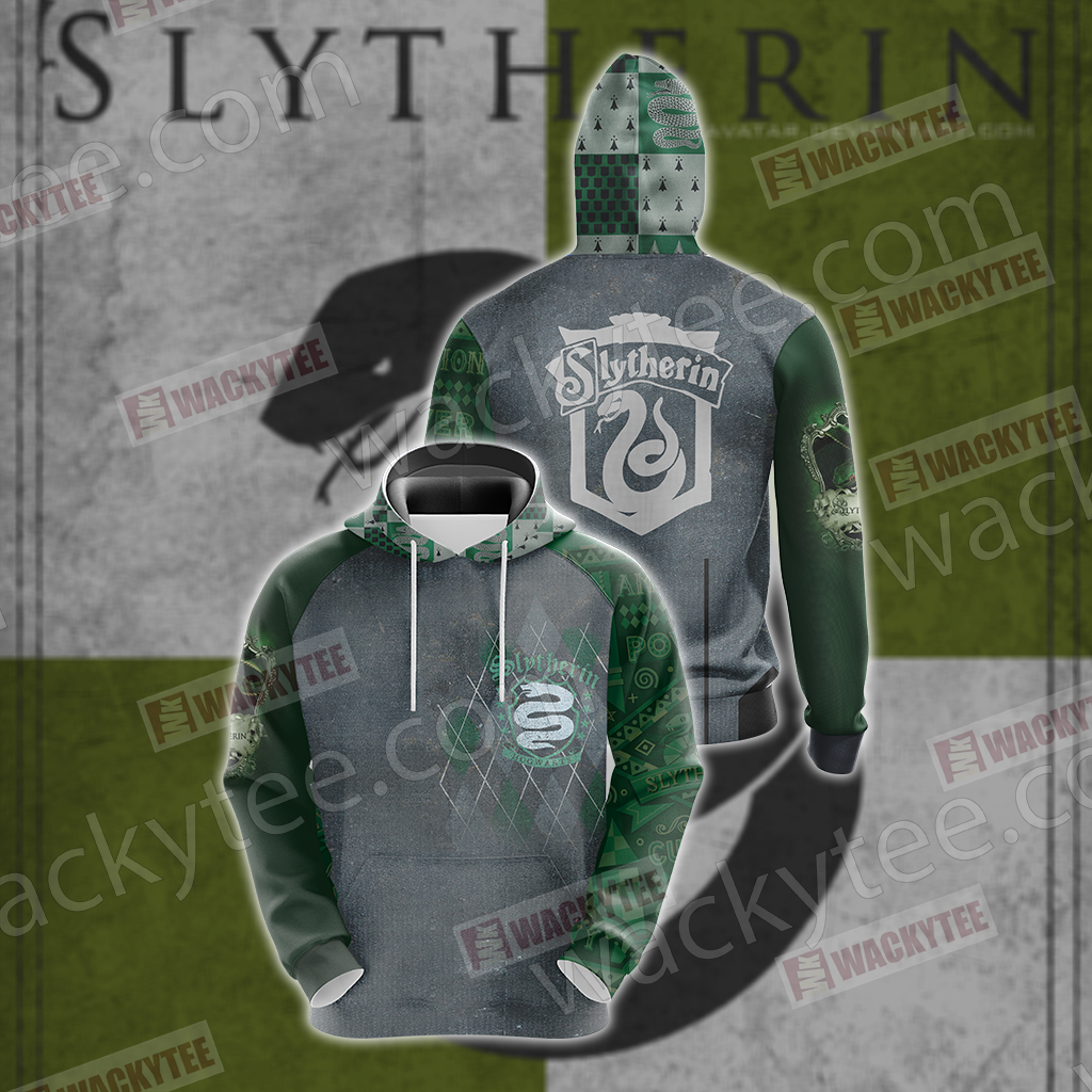 Harry Potter - Slytherin House Unisex 3D T-shirt Hoodie S