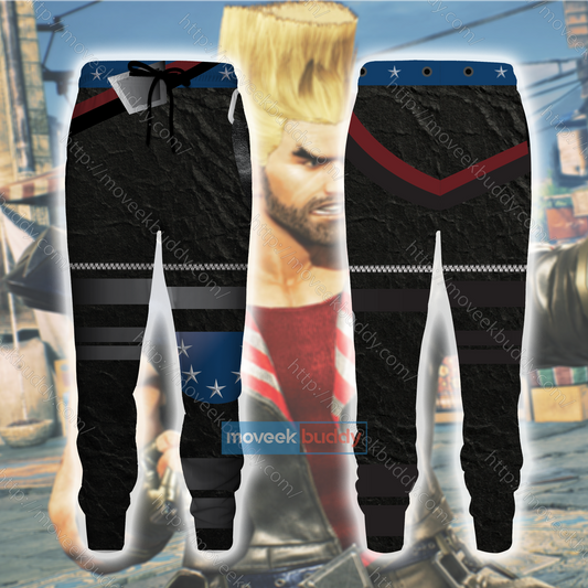 Tekken Paul Phoenix Cosplay Jogging Pants S