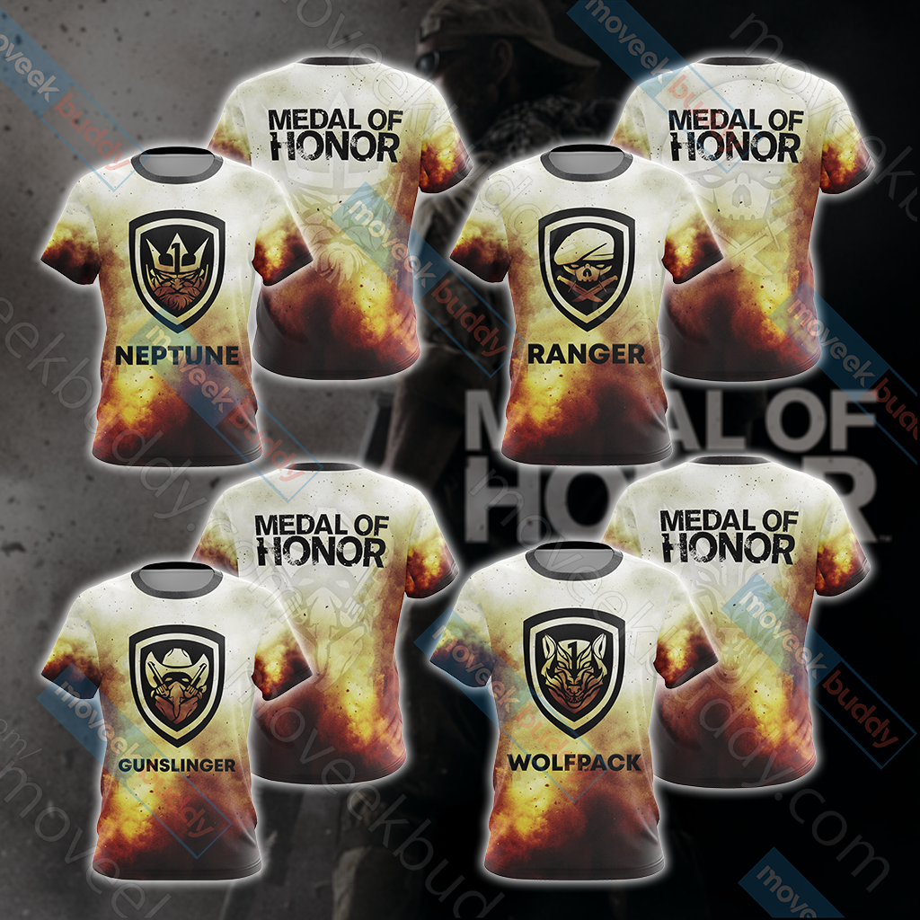 Medal of Honor - Neptune Unisex 3D T-shirt