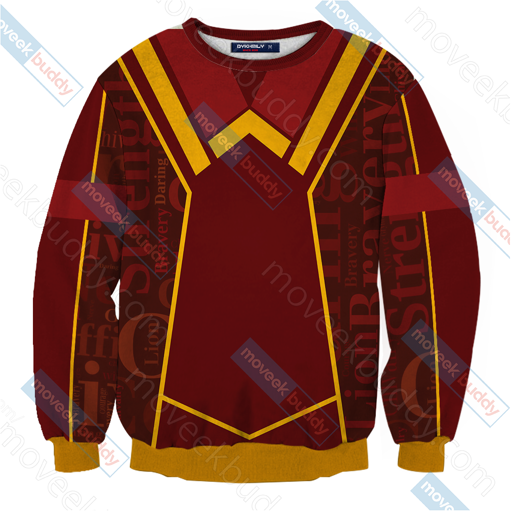Harry Potter - Gryffindor House New Lifestyle Unisex 3D Sweater