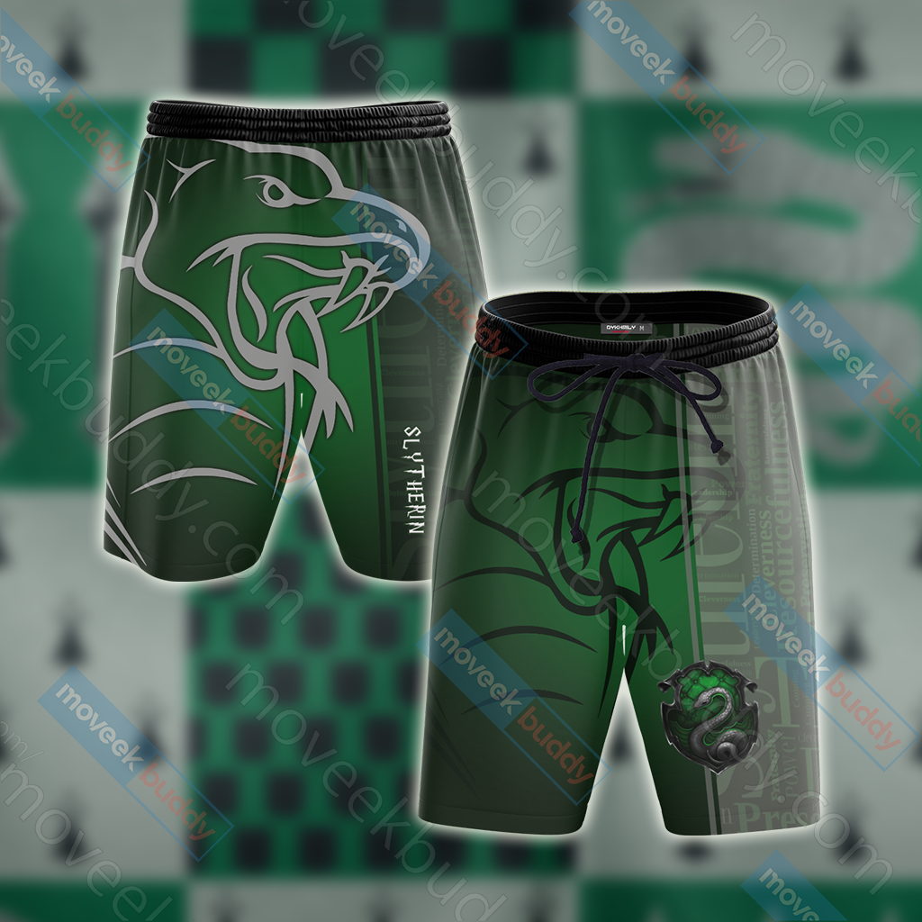You Might Belong In Slytherin Harry Potter Hogwarts Beach Shorts S