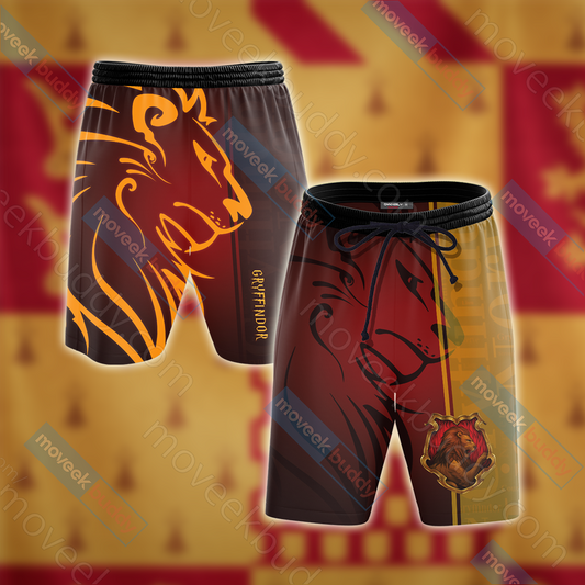 You Might Belong In Gryffindor Harry Potter Hogwarts Beach Shorts S