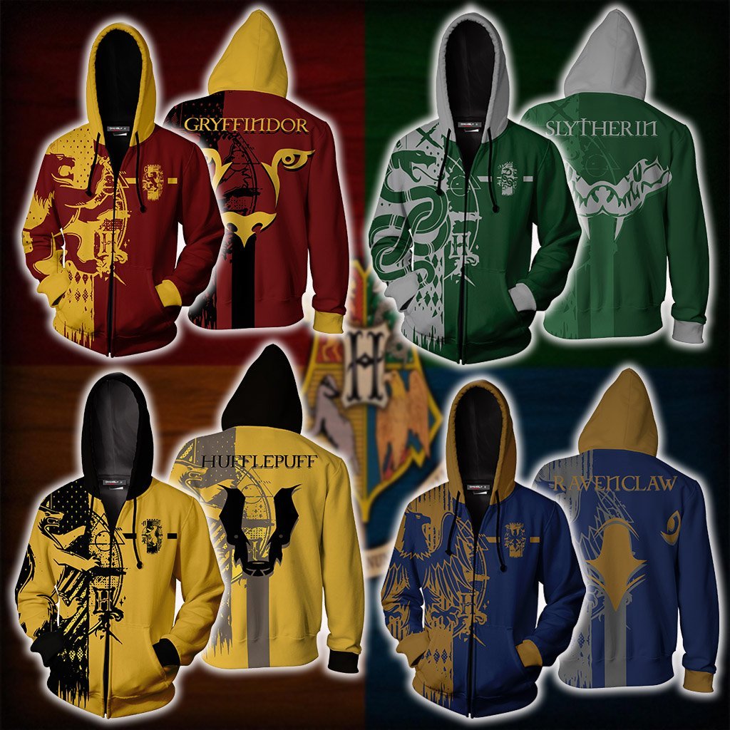 Quidditch Slytherin Harry Potter New Look Unisex 3D T-shirt