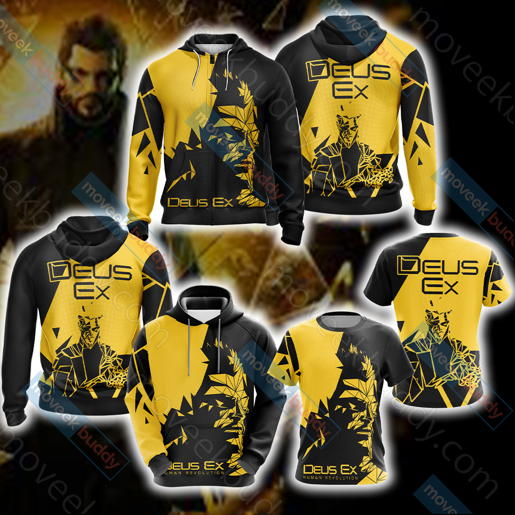 Deus Ex: Human Revolution Unisex 3D T-shirt