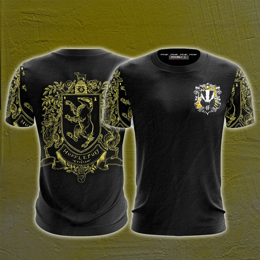 Hufflepuff Edition Harry Potter Unisex 3D T-shirt