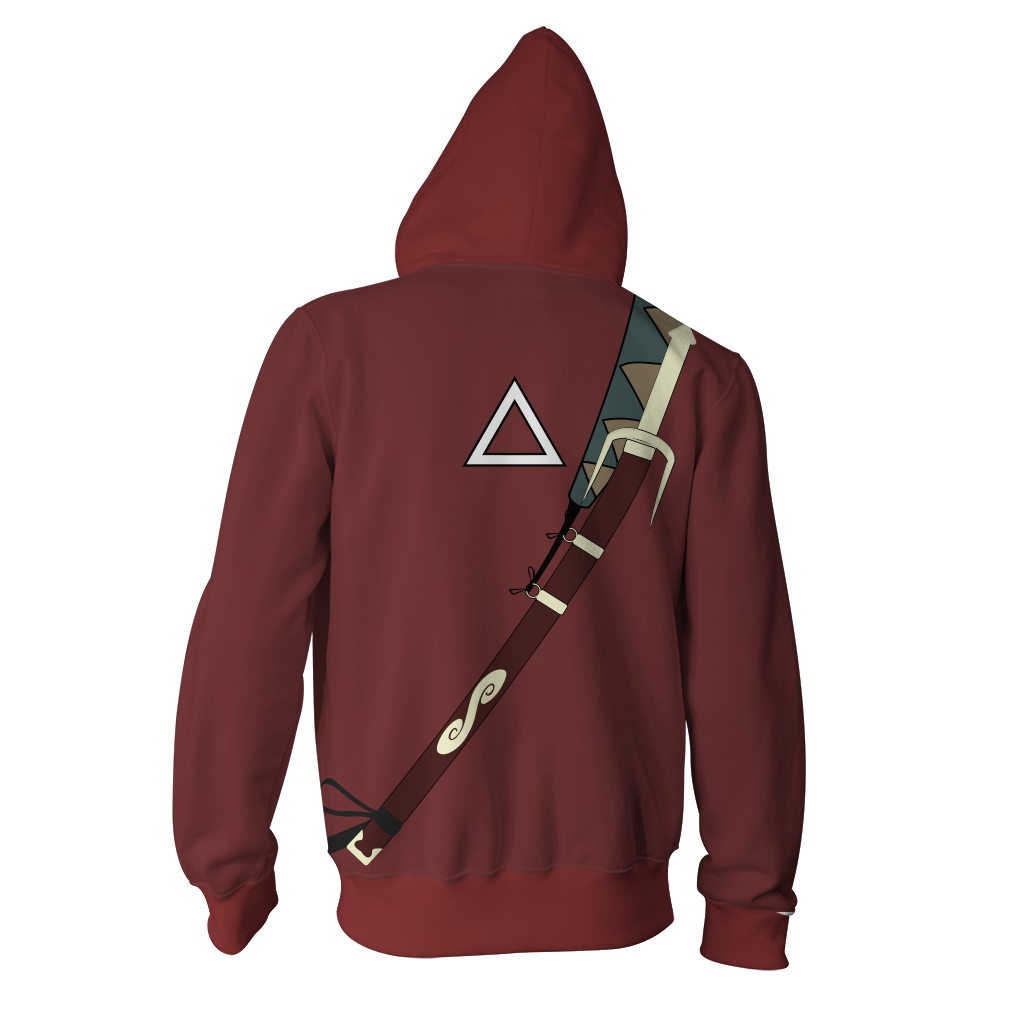 Mugen Samurai Champloo Cosplay Zip Up Hoodie Jacket