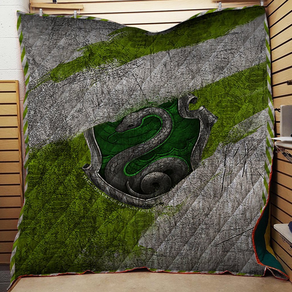 The Slytherin House Harry Potter 3D Quilt Blanket