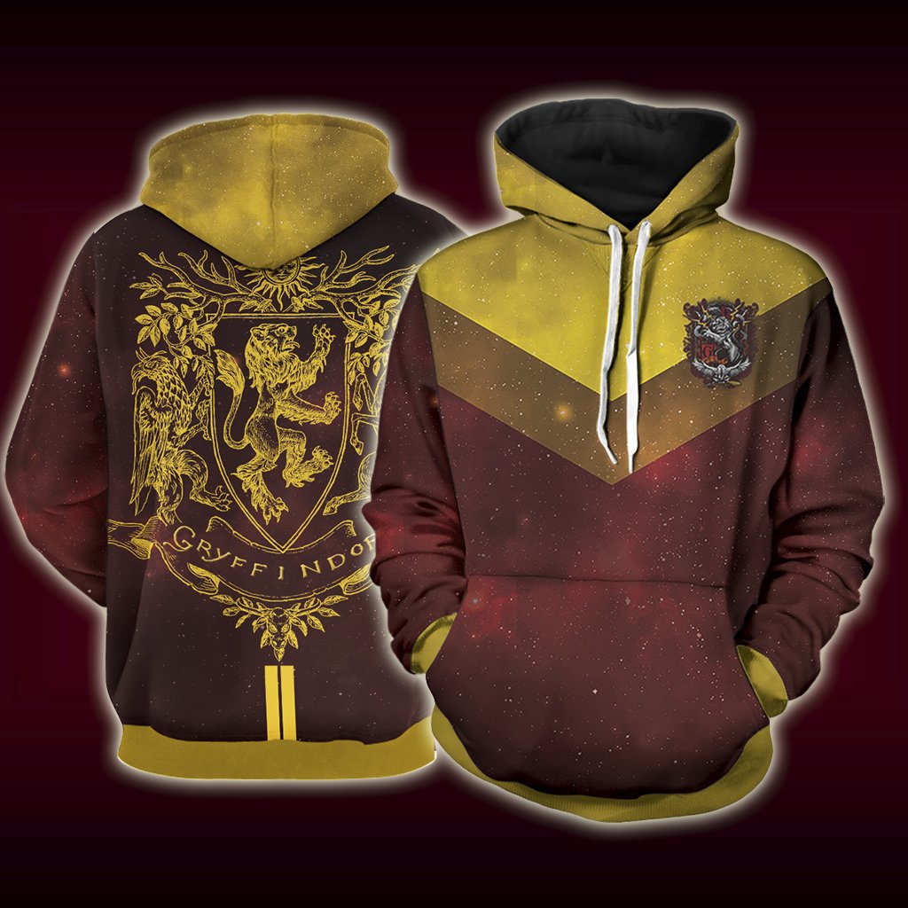 Gryffindor Edition Harry Potter New Unisex 3D T-shirt Hoodie S