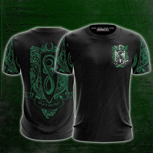 Slytherin Edition Harry Potter Unisex 3D T-shirt