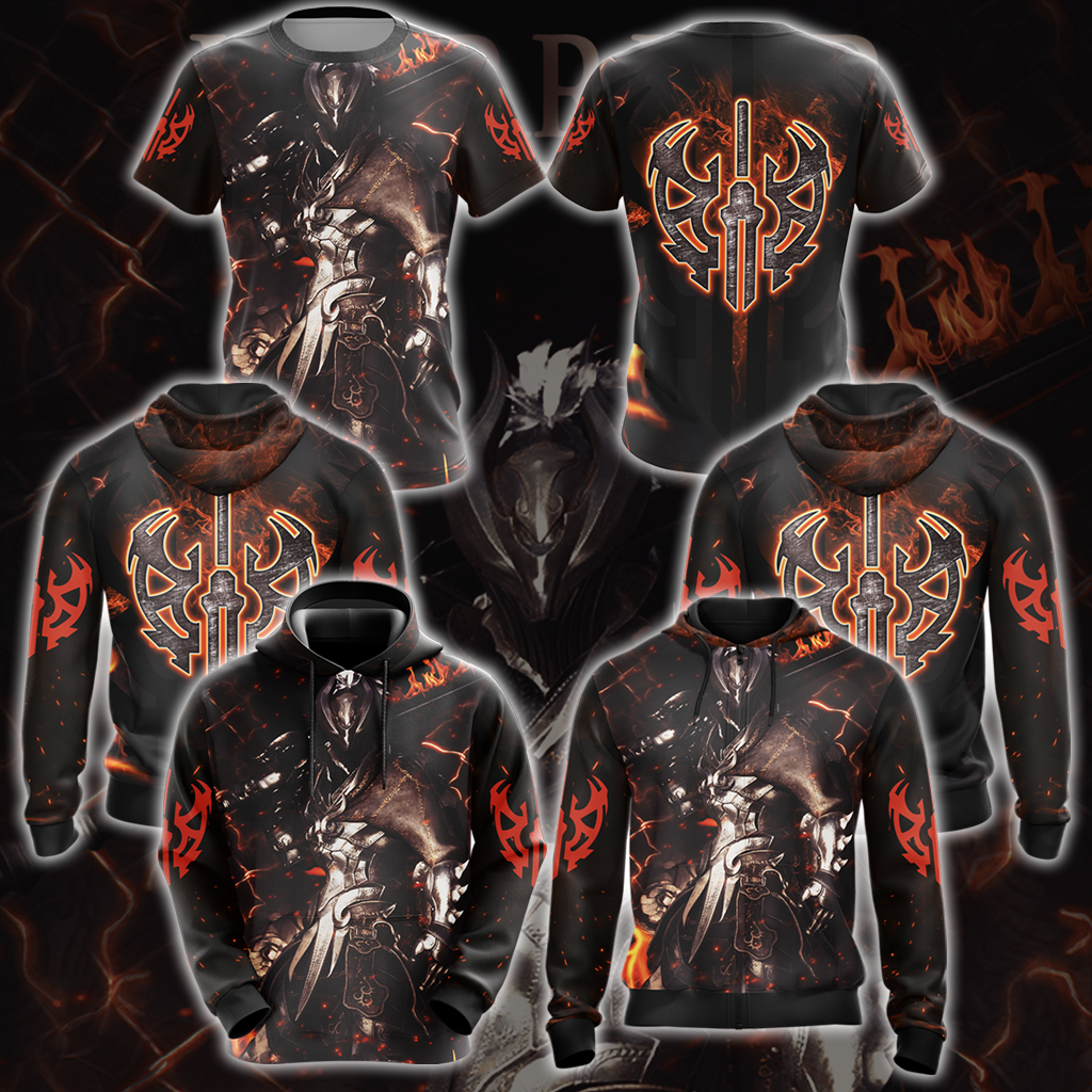 Black Desert All Over Print T-shirt Tank Top Zip Hoodie Pullover Hoodie