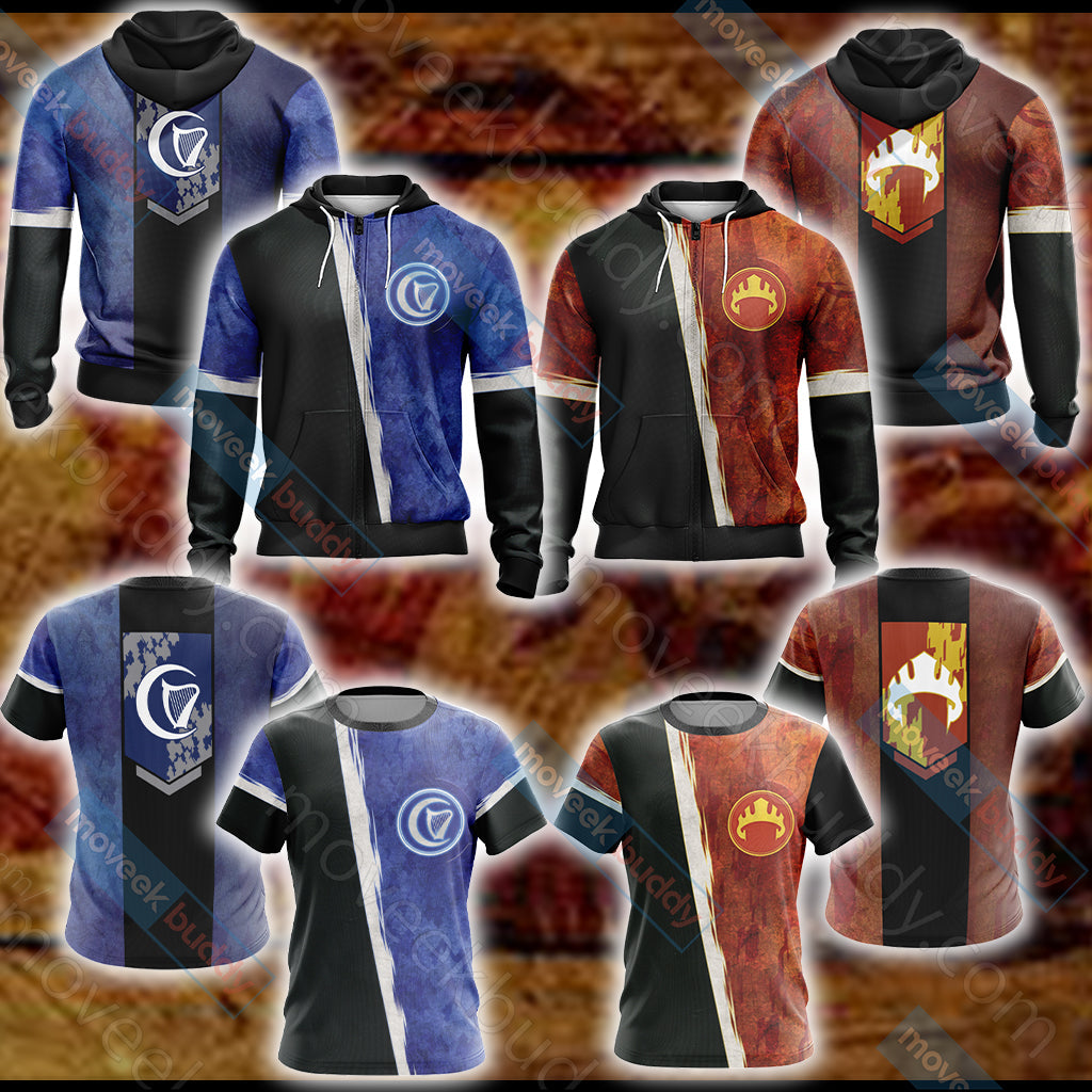 Dungeons And Dragons - Factions Unisex 3D T-shirt