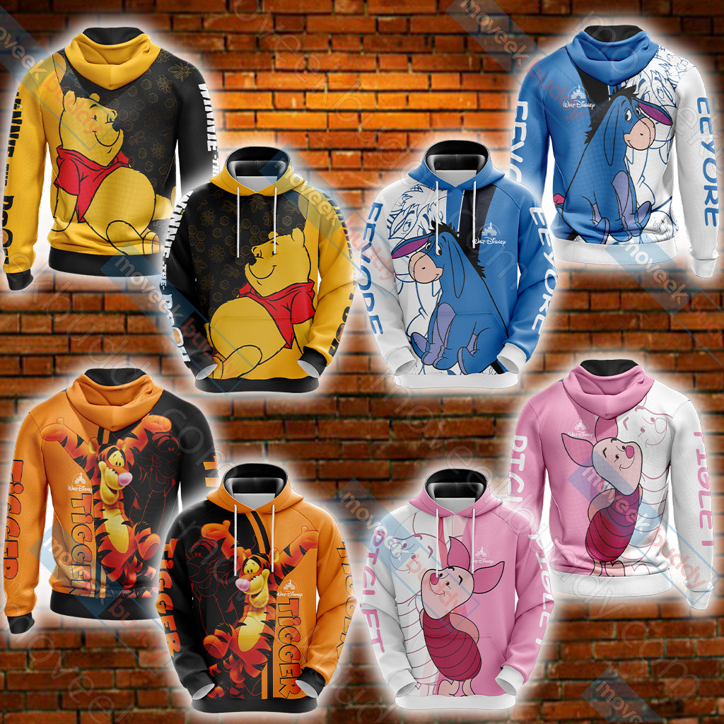 Winnie The Pooh - Tigger Unisex 3D Hoodie