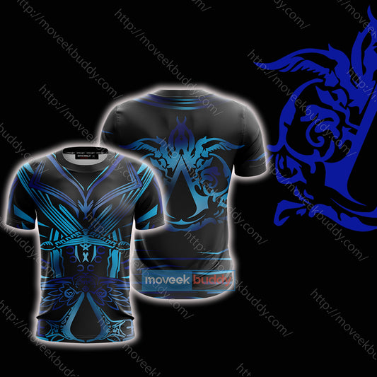 Assassin's Creed II: Ezio Auditore Cosplay 3D T-shirt