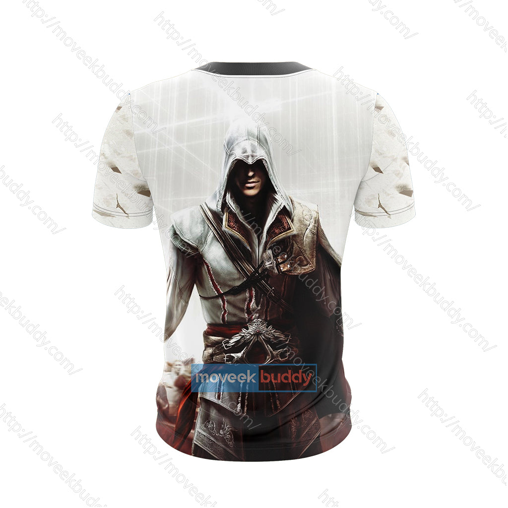 Assassin's Creed Brotherhood Ezio Auditore 3D T-shirt