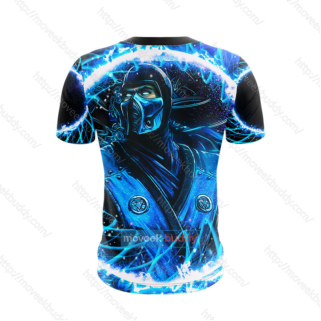 Mortal Kombat Subzero Cosplay Unisex 3D T-shirt