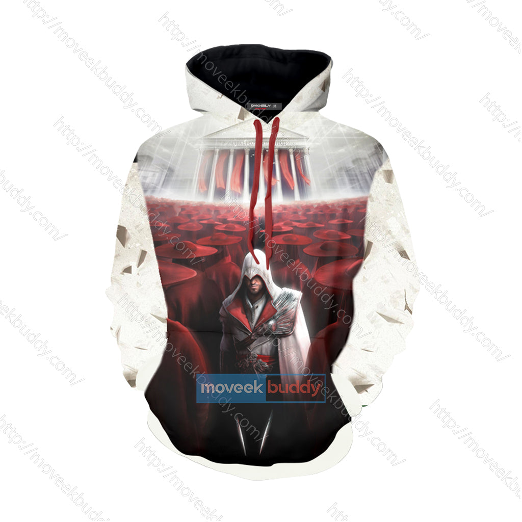 Assassin's Creed Brotherhood Ezio Auditore 3D T-shirt