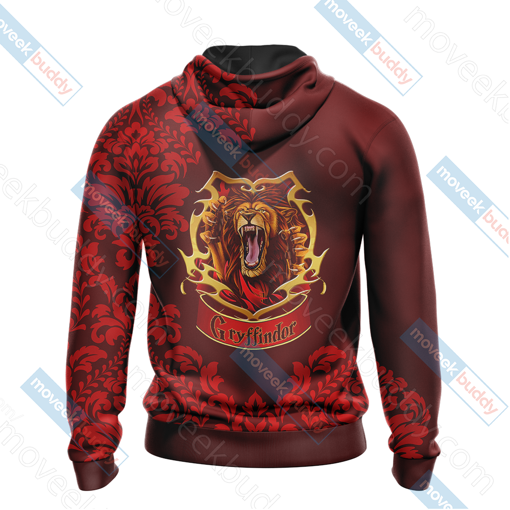 Harry Potter - Brave Like A Gryffindor Version Lifestyle Unisex 3D T-shirt