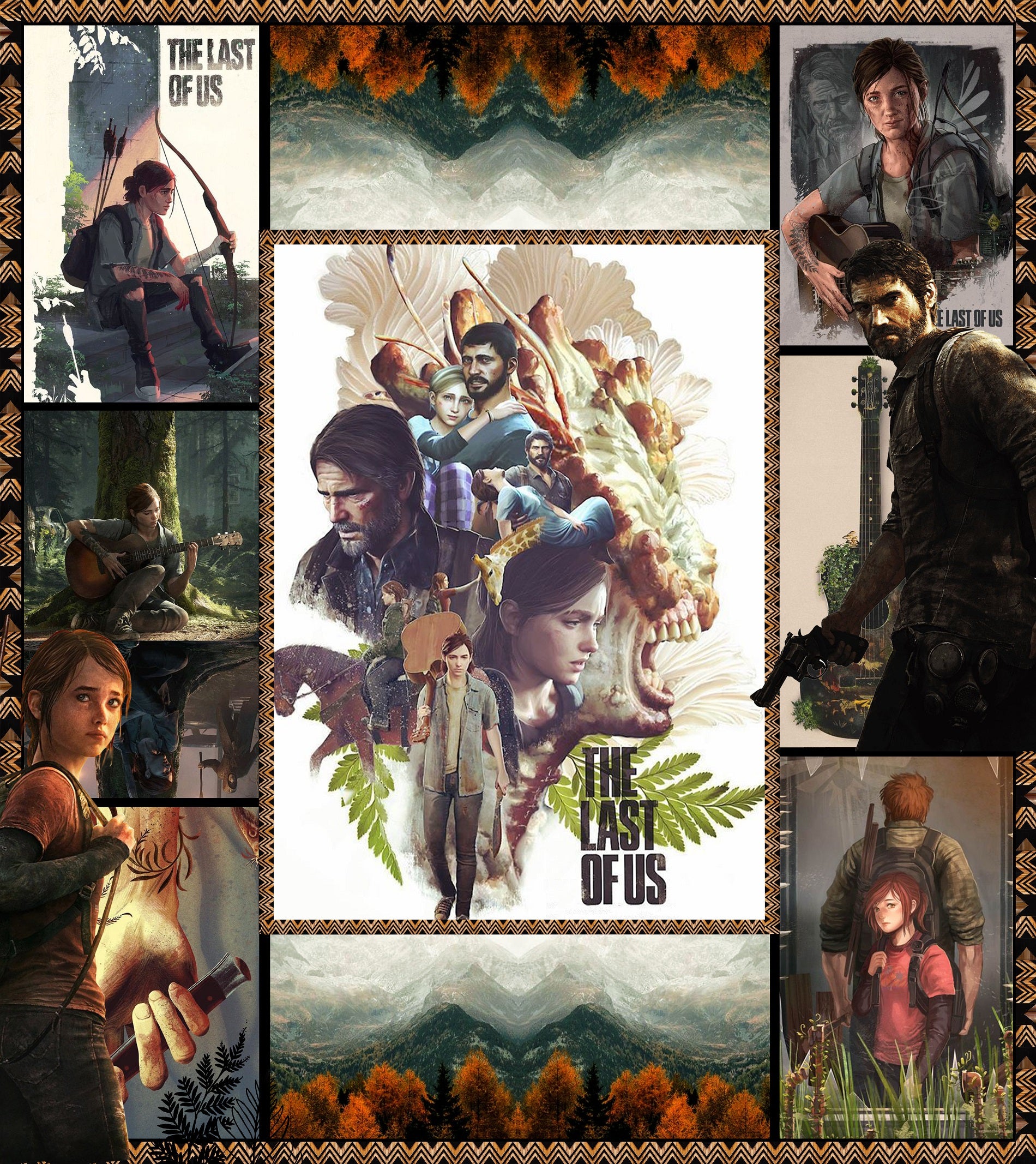 The Last Of Us Complication 3D Bed Set