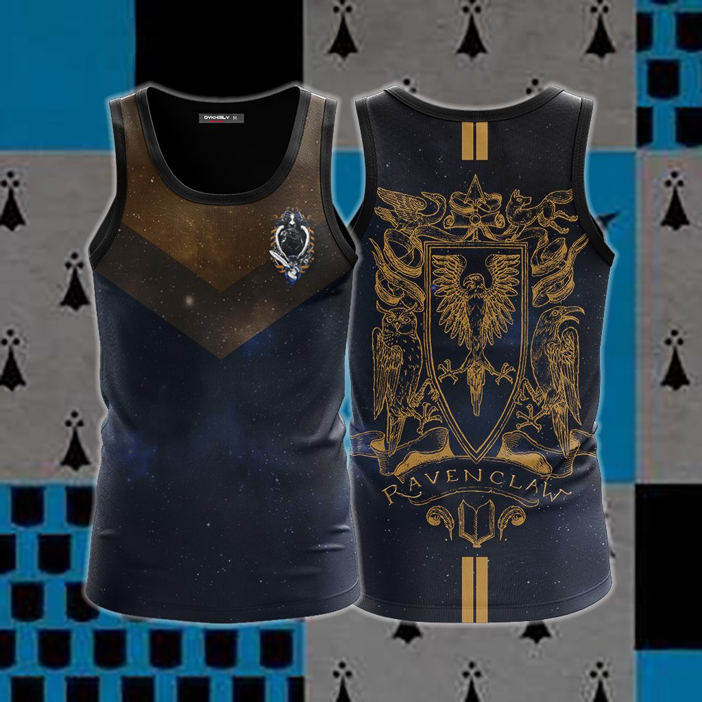 Ravenclaw Edition Harry Potter New Unisex 3D T-shirt Tank Top S