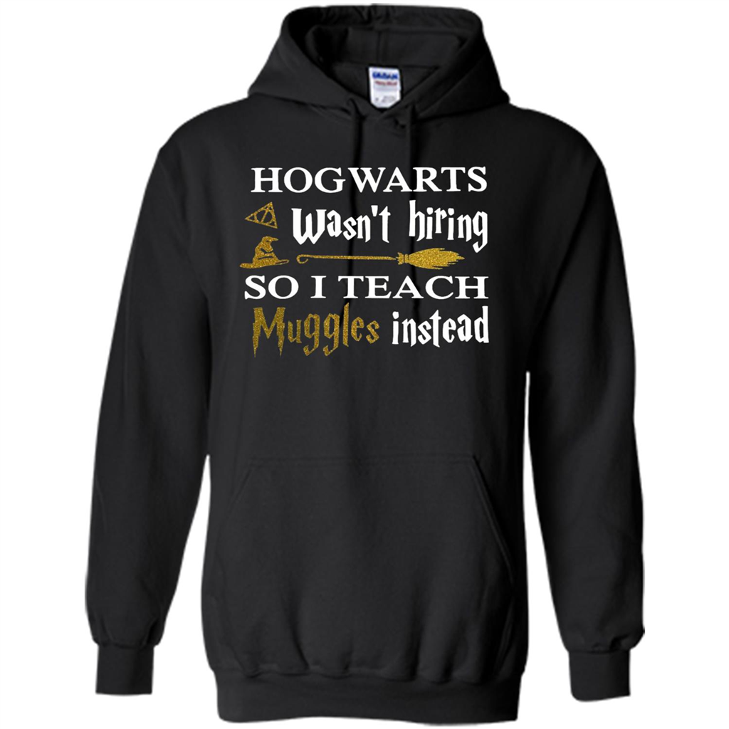 I Teach Muggles Instead T-shirt Black S