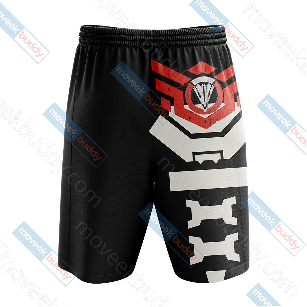 Overwatch - Blackwatch 3D Beach Shorts