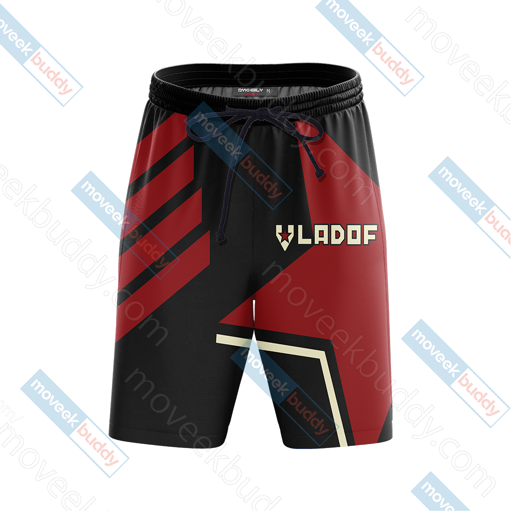 Borderlands Vladof 3D Beach Shorts