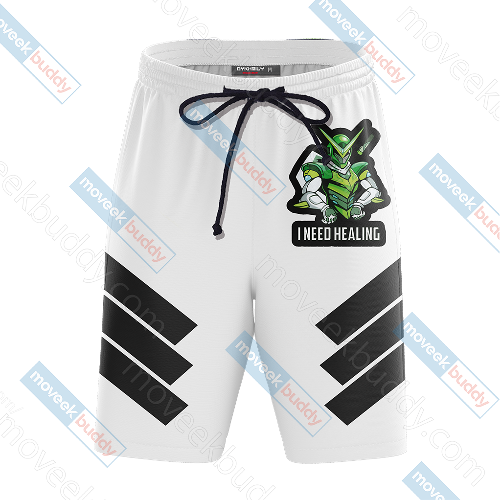 Overwatch - Genji Symbol 3D Beach Shorts