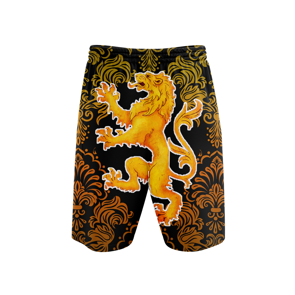 House Lannister Lion Game Of Thrones Beach Shorts