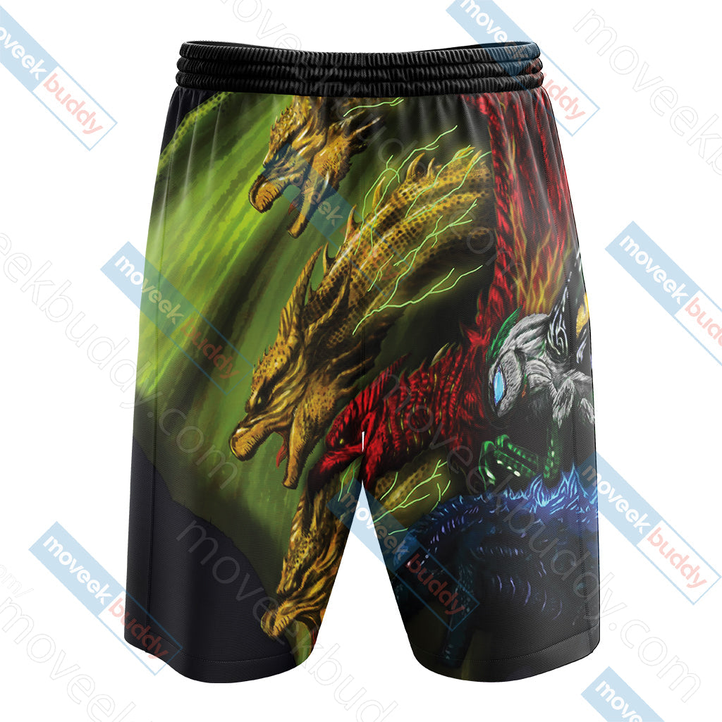 Godzilla King Of The Monsters New Unisex 3D T-shirt