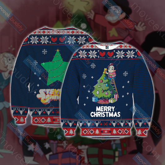 Steven Universe Knitting Style Unisex 3D Sweater S