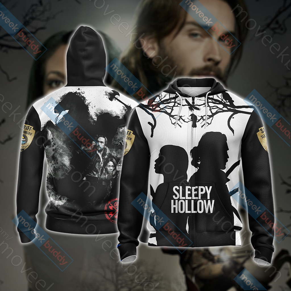 Sleepy Hollow (TV series) Unisex 3D T-shirt Zip Hoodie XS