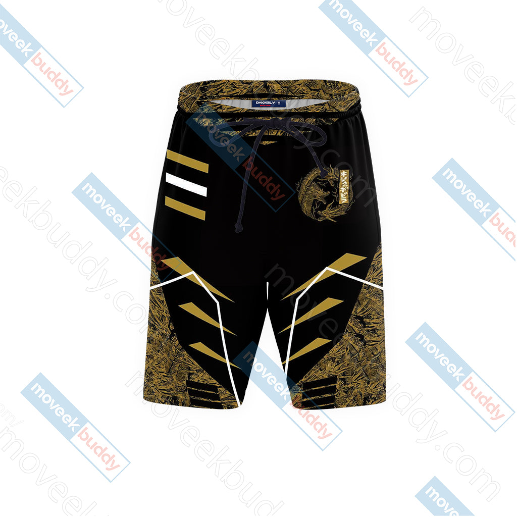 Godzilla - Ghidorah Beach Shorts