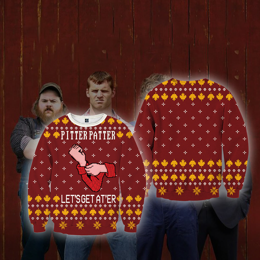 Letterkenny Knitting Style Unisex 3D Sweater S