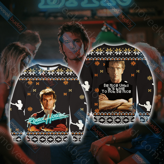 Road House Patrick Swayze 3D Sweater S