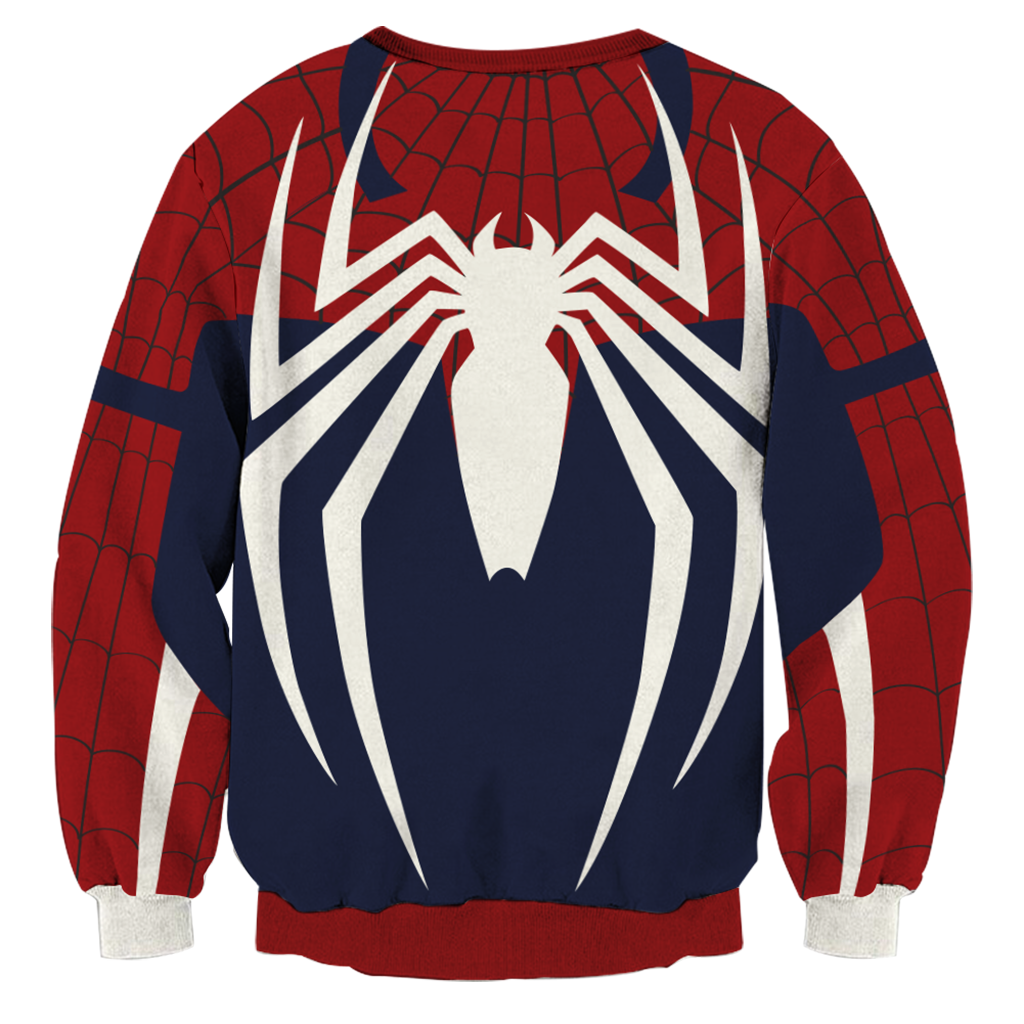 Spider-Man Cosplay PS4 Advanced Suit New Look 3D Hoodie