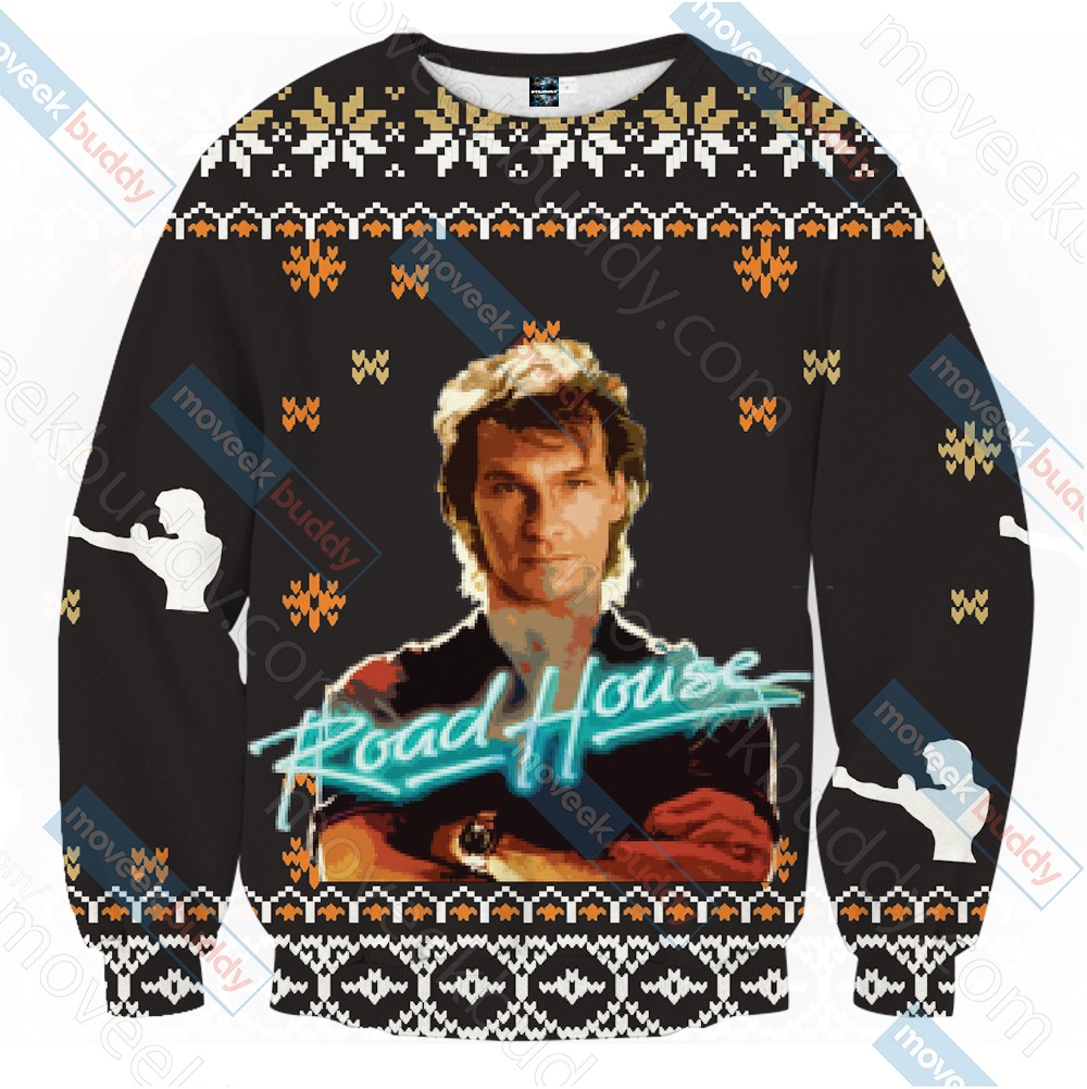 Road House Patrick Swayze 3D Sweater